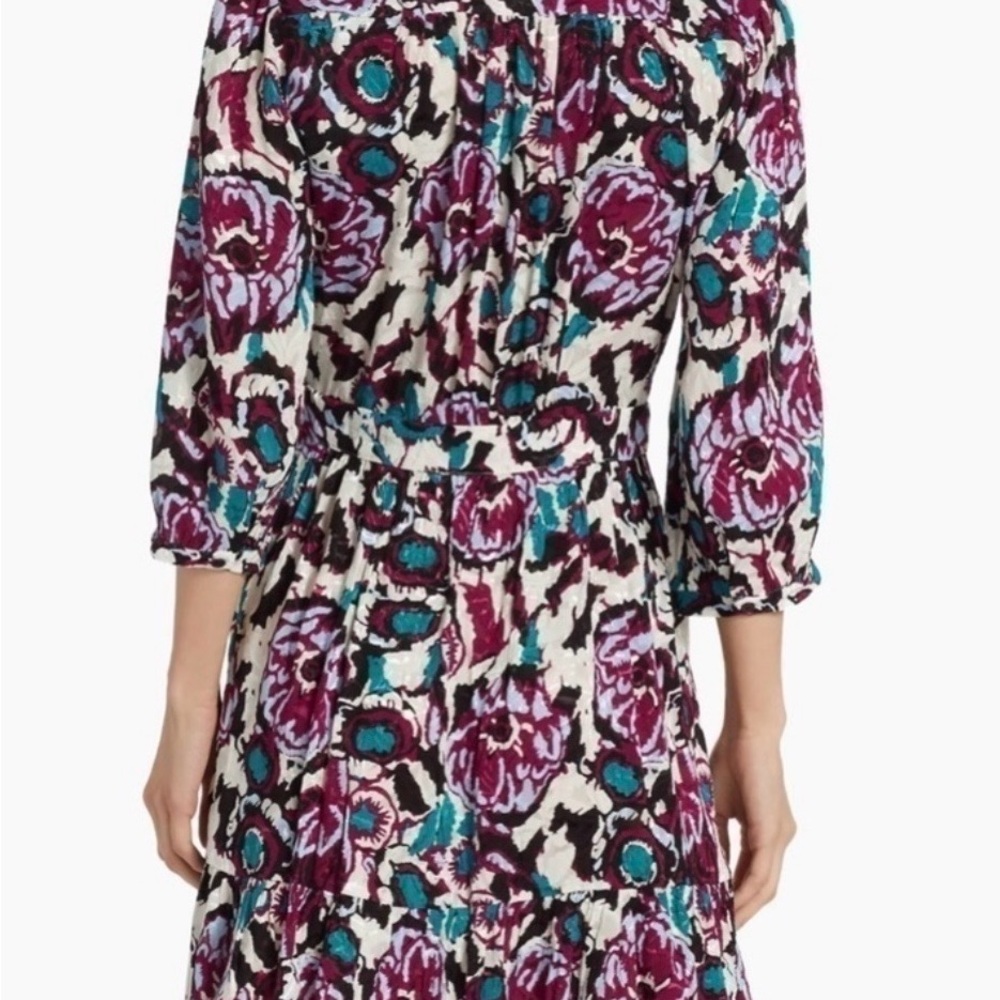 ba&sh Multicolor Abstract Pattern Dress - Picture 2 of 8